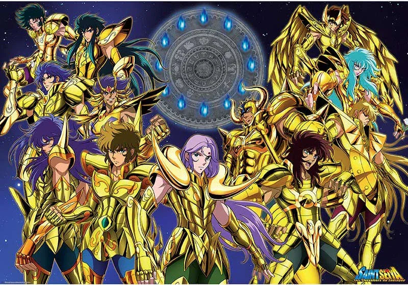 Poster | Saint Seiya | Gold Saints Poster Studio B