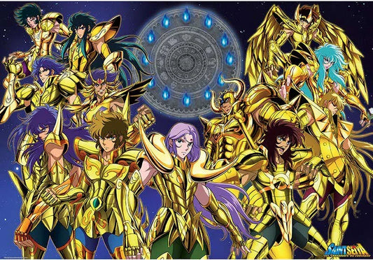 Poster | Saint Seiya | Gold Saints Poster Studio B