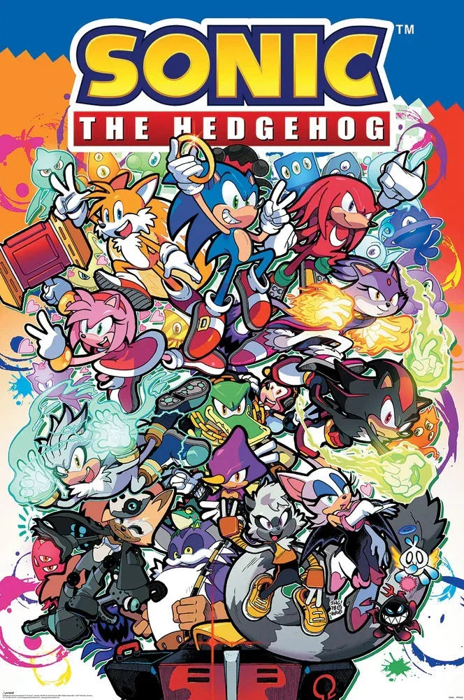 Poster | Sonic | Characters Poster Studio B