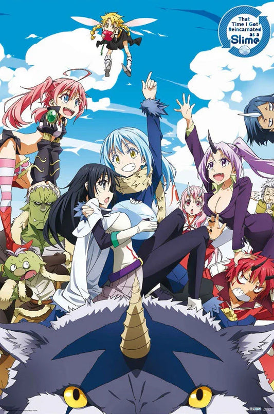 Poster | That Time I got Reincarnated as a Slime | Group Poster Studio B