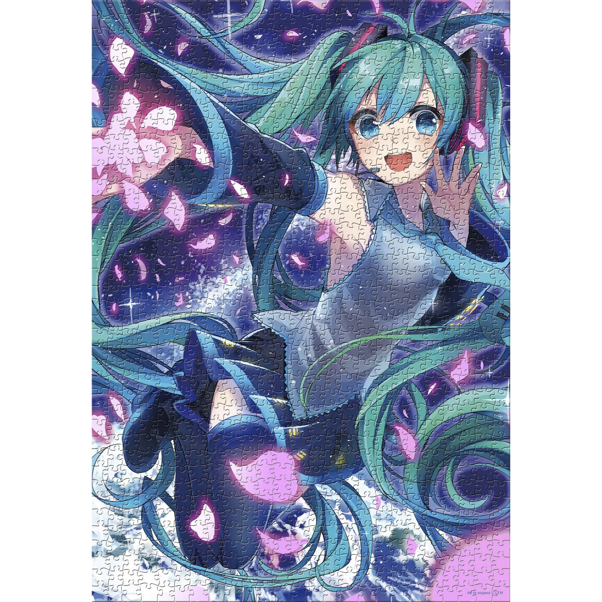 Puzzle | Hatsune Miku | Petals | 1000 pc Games & Puzzles Diamond