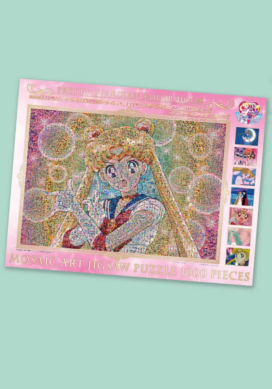 Puzzle | Sailor Moon | Mosaic Art | 1000 pc Games & Puzzles Ensky
