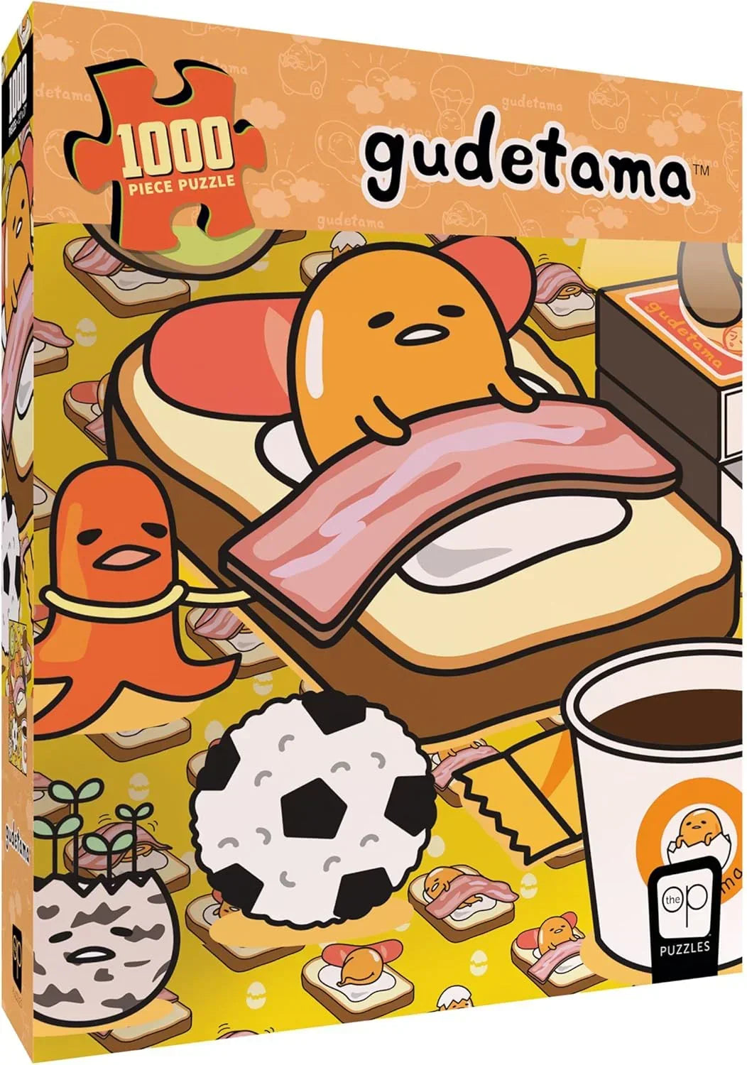 Puzzle | Sanrio | Gudetama - Work From Bed | 1000 pcs Games & Puzzles USAOPOLY