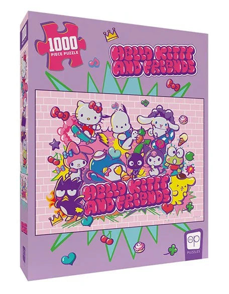 Puzzle | Sanrio | Hello Kitty & Friends | 1000 pcs Games & Puzzles USAOPOLY