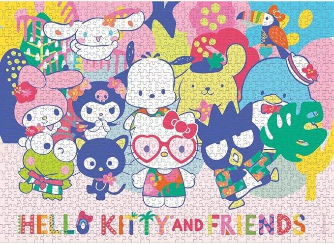 Puzzle | Sanrio | Hello Kitty & Friends | 1000 pcs Games & Puzzles USAOPOLY