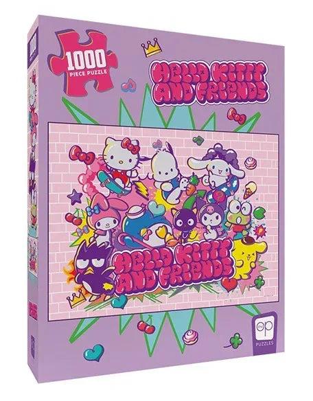 Puzzle | Sanrio | Hello Kitty & Friends | 1000 pcs Games & Puzzles USAOPOLY