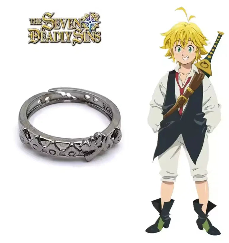 Ring | Seven Deadly Sins | Meliodas Rings Anime Island CA