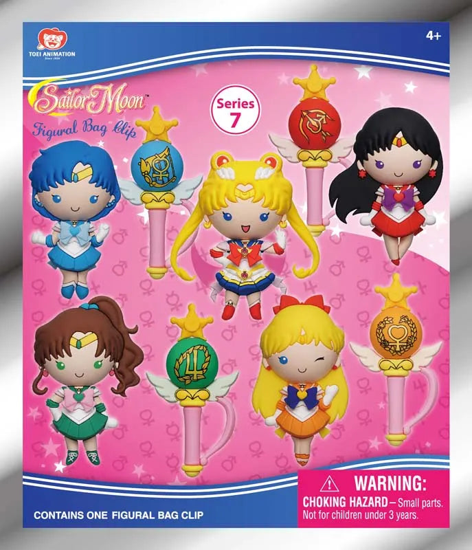 CLIP DE BOLSA 3D SAILOR MOON SERIE 6