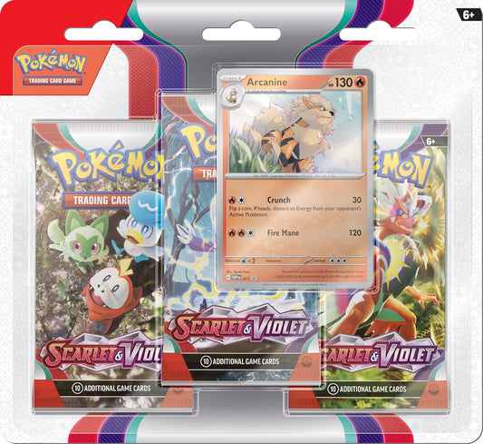 Pokémon | TCG: Scarlet & Violet | Booster Blister (3 packs)