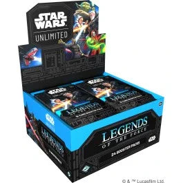 Star Wars Unlimited | Legends of the Force | Booster Cards Fantasy Flight Games