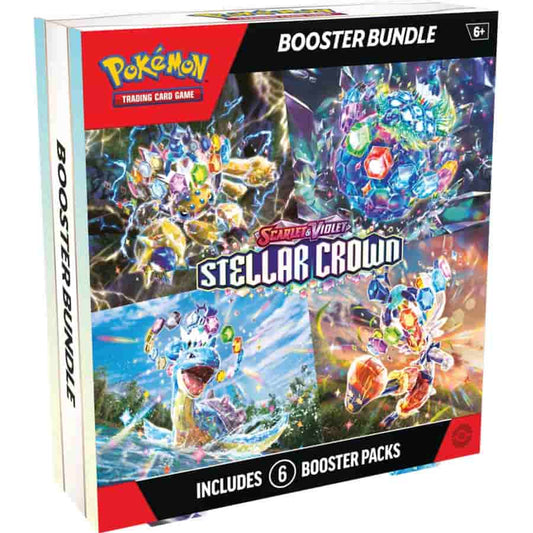 Pokémon | TCG: Scarlet & Violet: Stellar Crown (SV07) | Booster Bundle