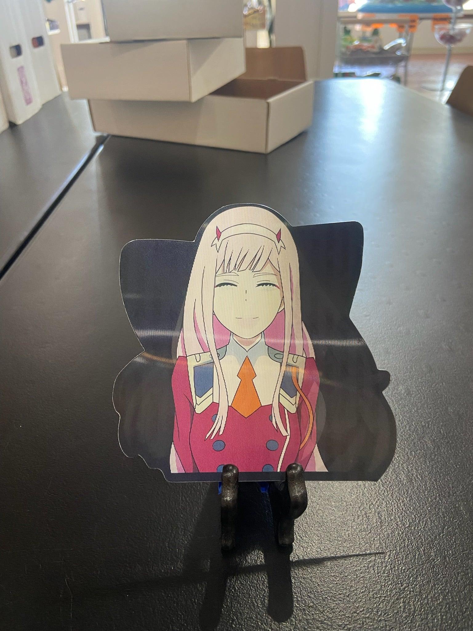 Sticker - (F02) Darling in the Franxx - Zero Two - Anime Island CA