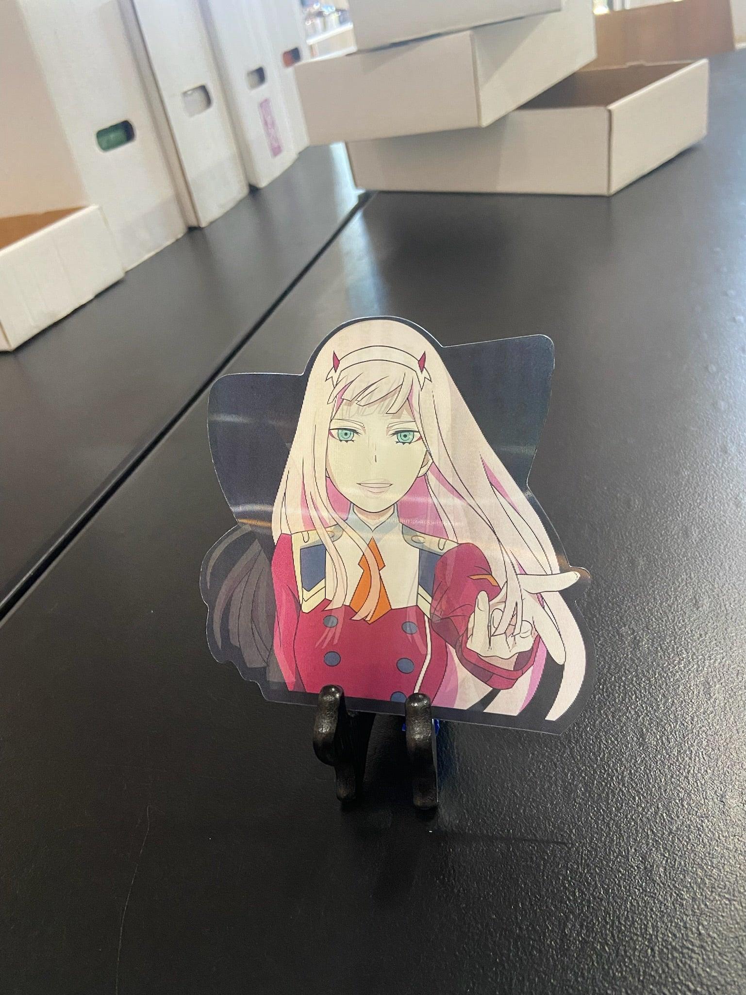 Sticker - (F02) Darling in the Franxx - Zero Two - Anime Island CA