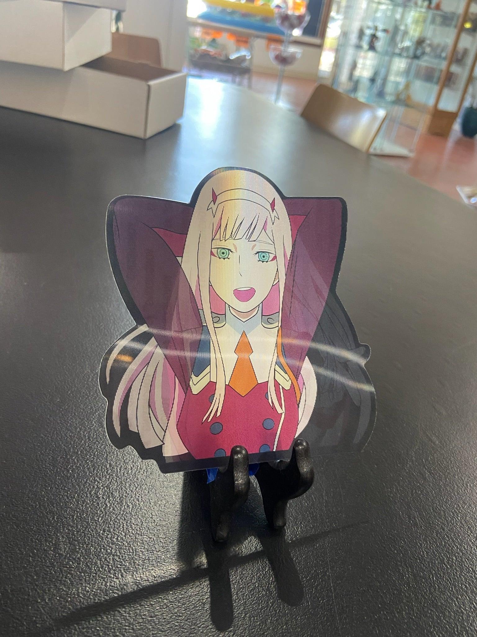 Sticker - (F02) Darling in the Franxx - Zero Two - Anime Island CA