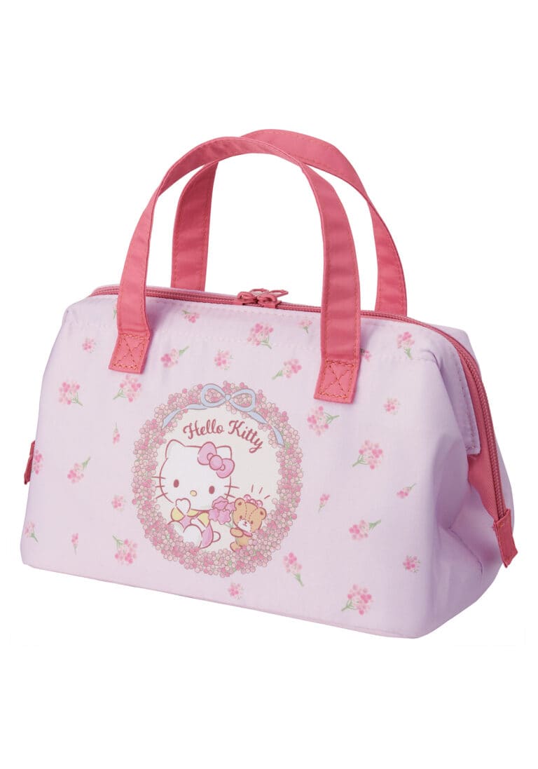 Insulated Lunch Tote Bag | Sanrio | Hello Kitty (Floral Wreath)