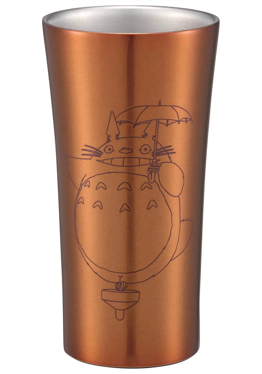 Tumbler | Studio Ghibli | My Neighbor Totoro | Tree Nuts (Bronze) | Stainless Steel | 400 ml. Kitchenware Skater