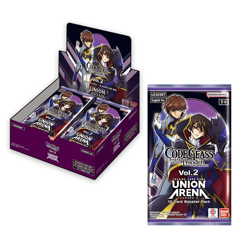 Union Arena | Code Geass: Lelouch of the Rebellion v2 [UEX03BT] Cards Bandai
