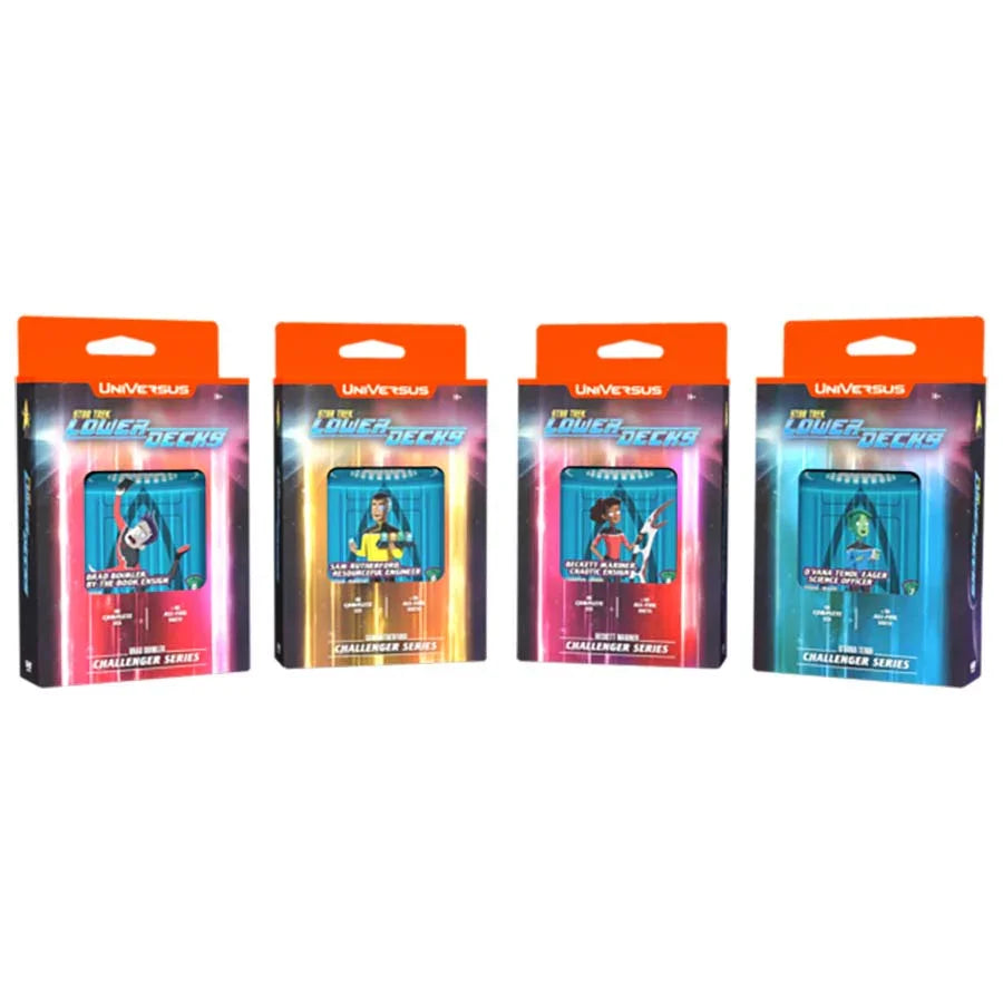 UniVersus TCG | Star Trek | Lower Decks: Challenger Series Cards UniVersus