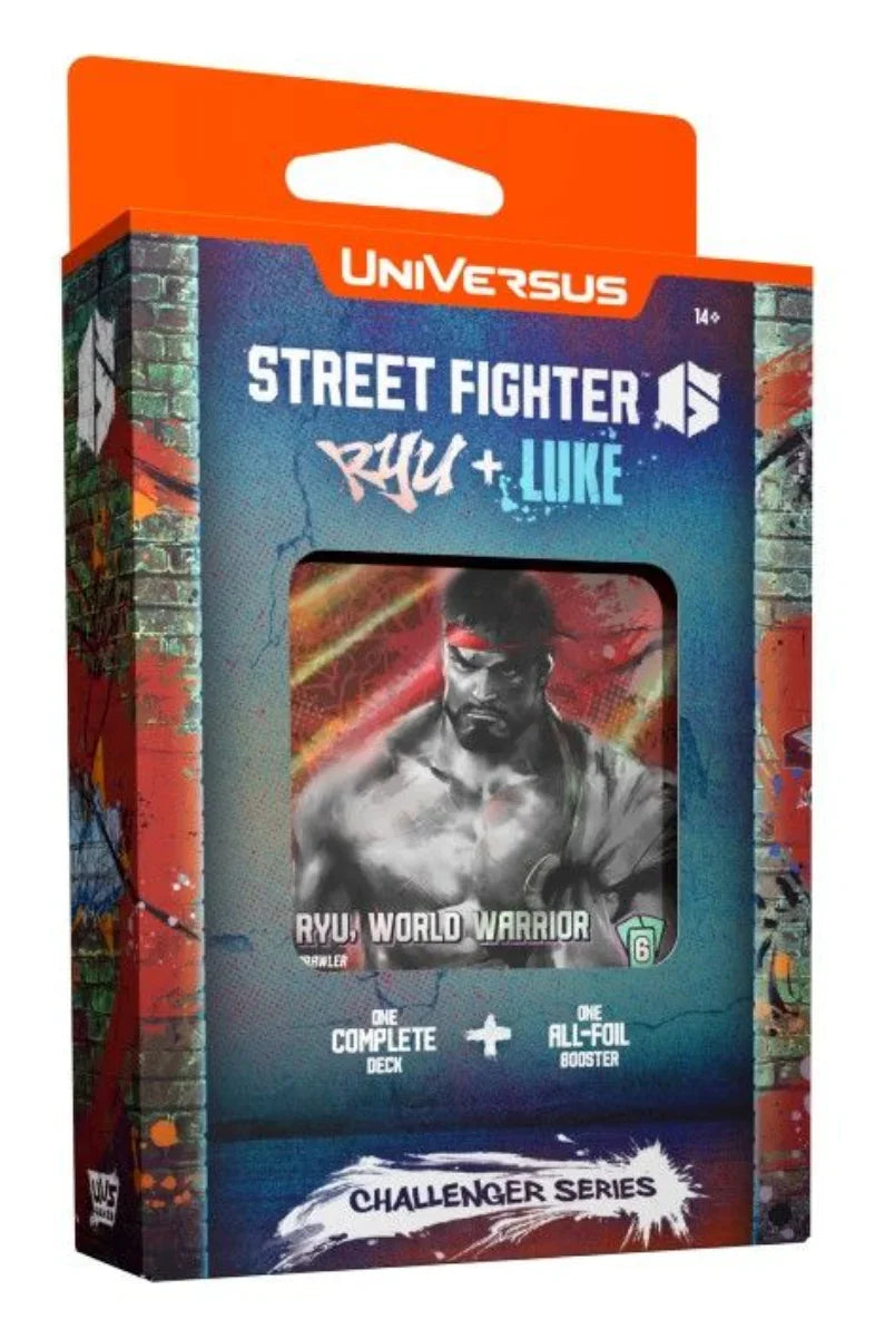 UniVersus TCG | Street Fighter | Challenger Deck Cards UniVersus