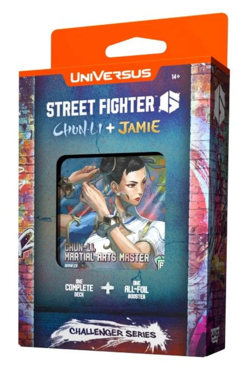 UniVersus TCG | Street Fighter | Challenger Deck Cards UniVersus
