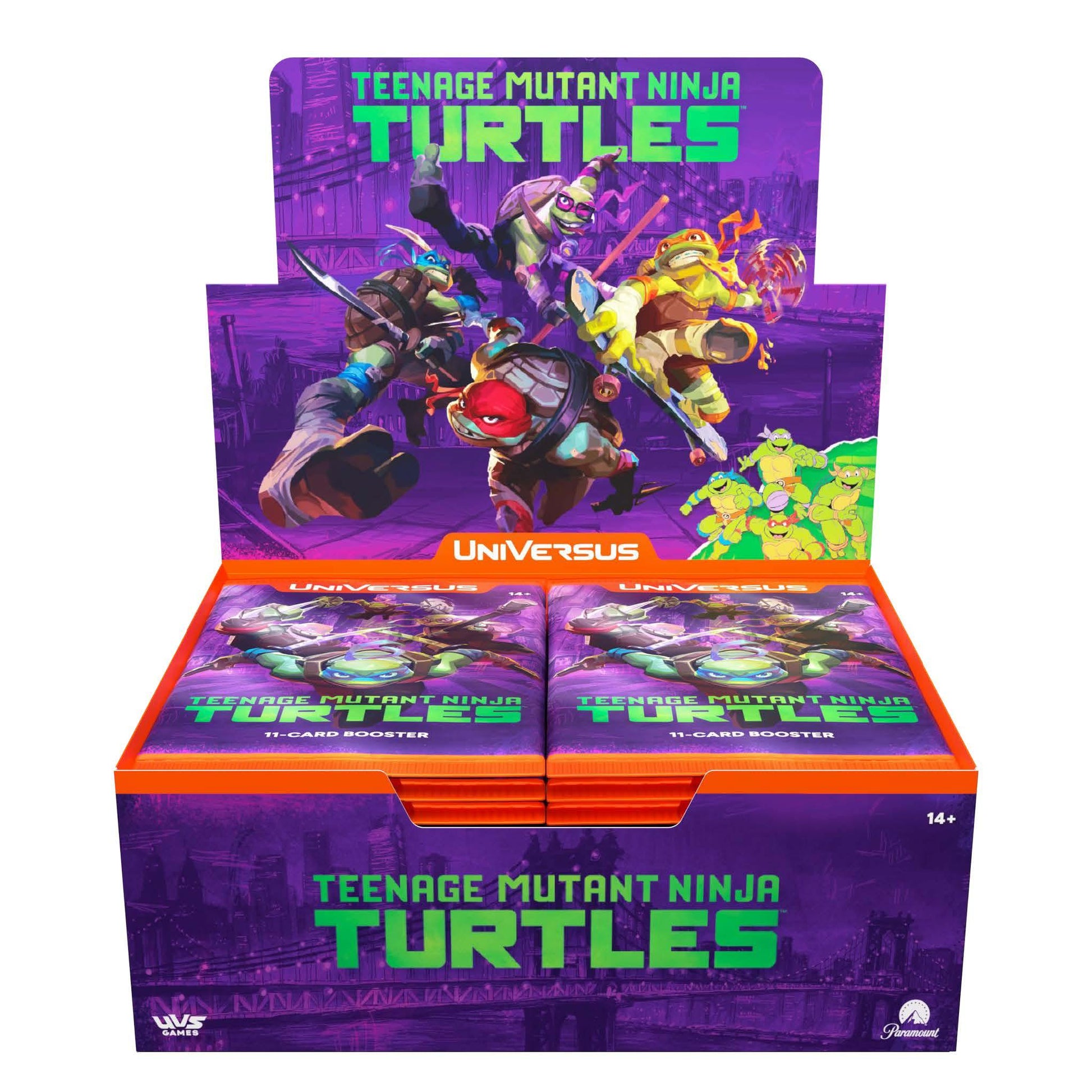 UniVersus TCG | Teenage Mutant Ninja Turtles Booster Cards UniVersus