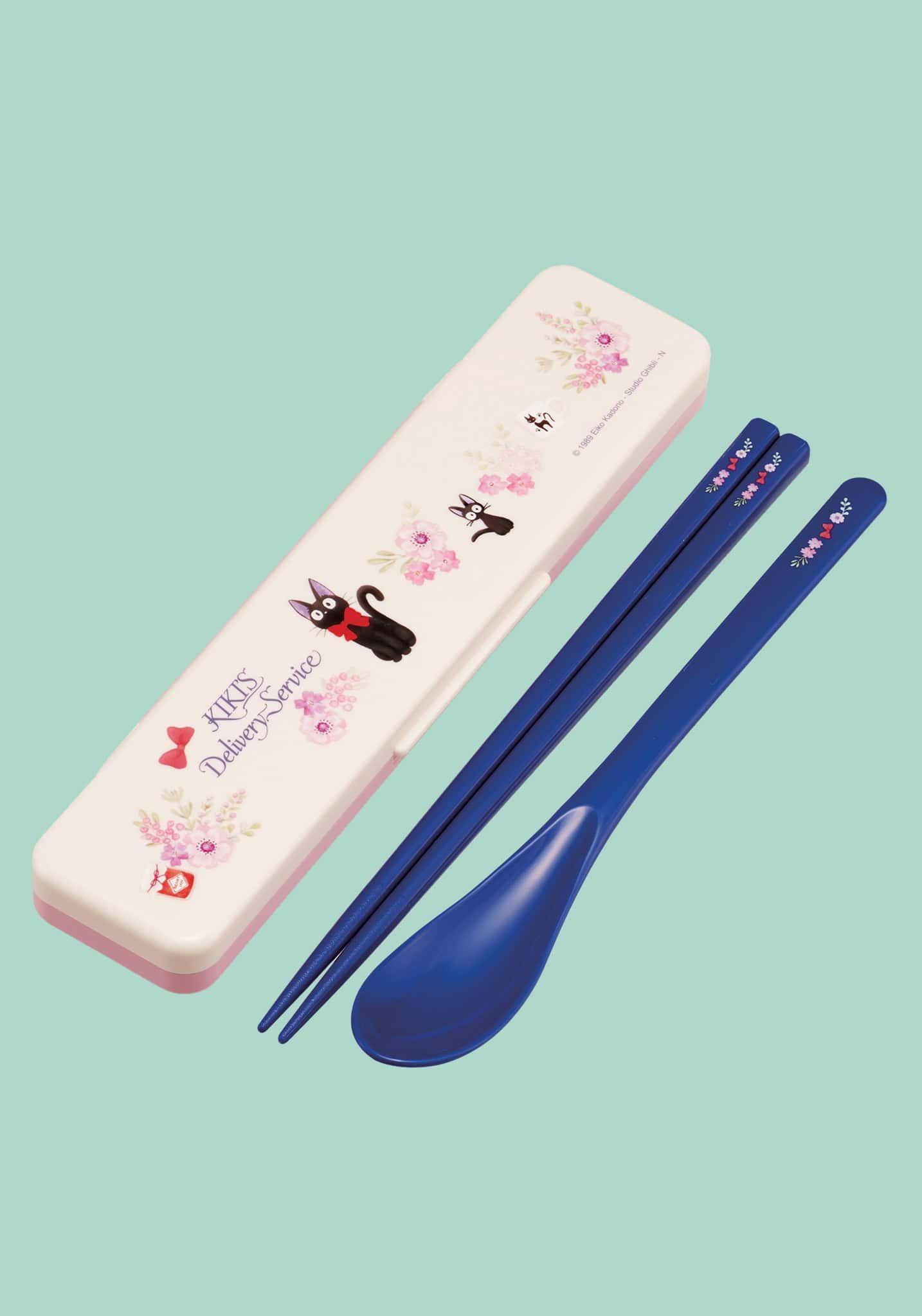 Utensil Set | Spoon/Chopsticks | Studio Ghibli Kitchenware Skater