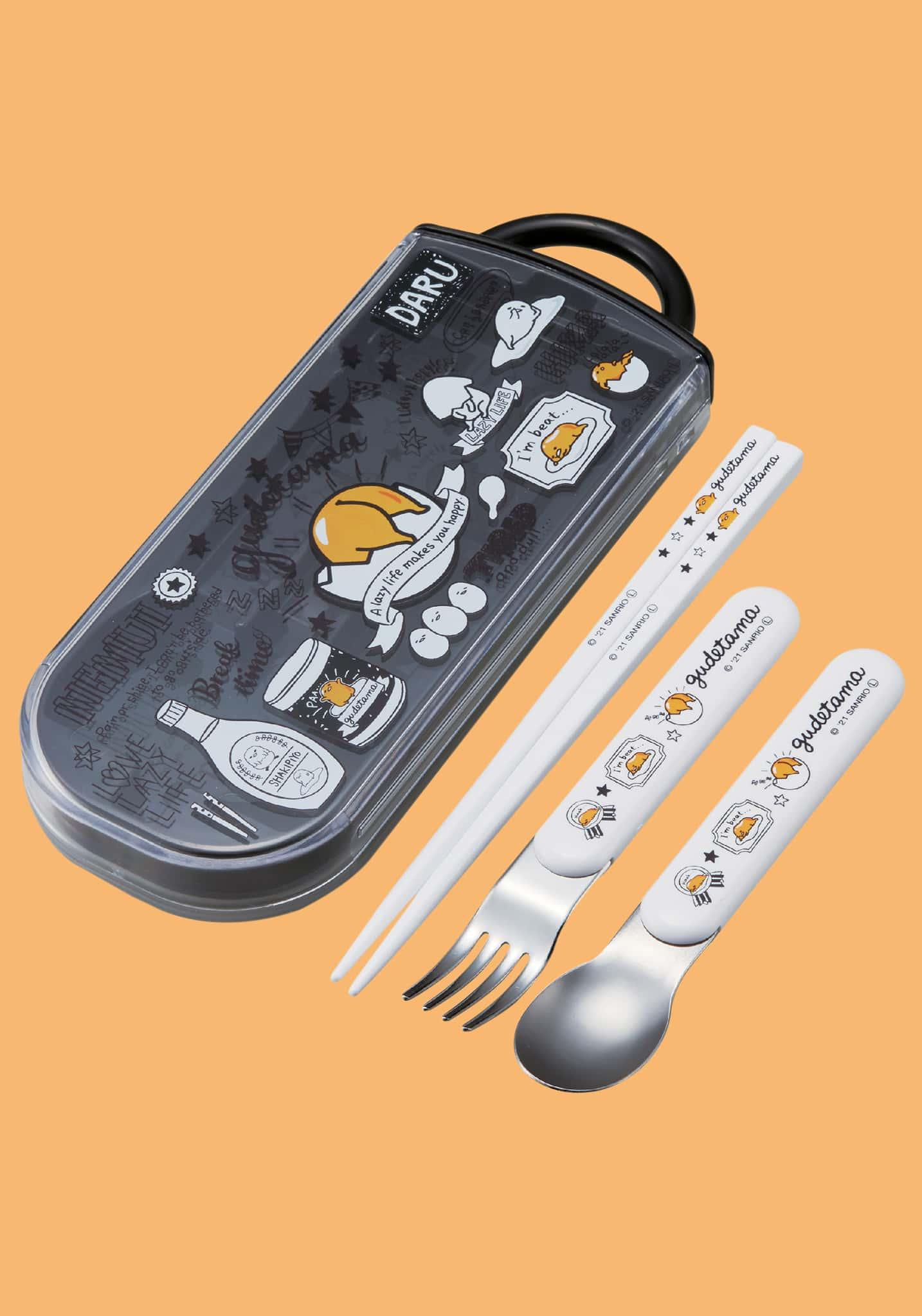 Utensil Set | Spoon/Fork/Chopsticks | Sanrio Kitchenware Skater