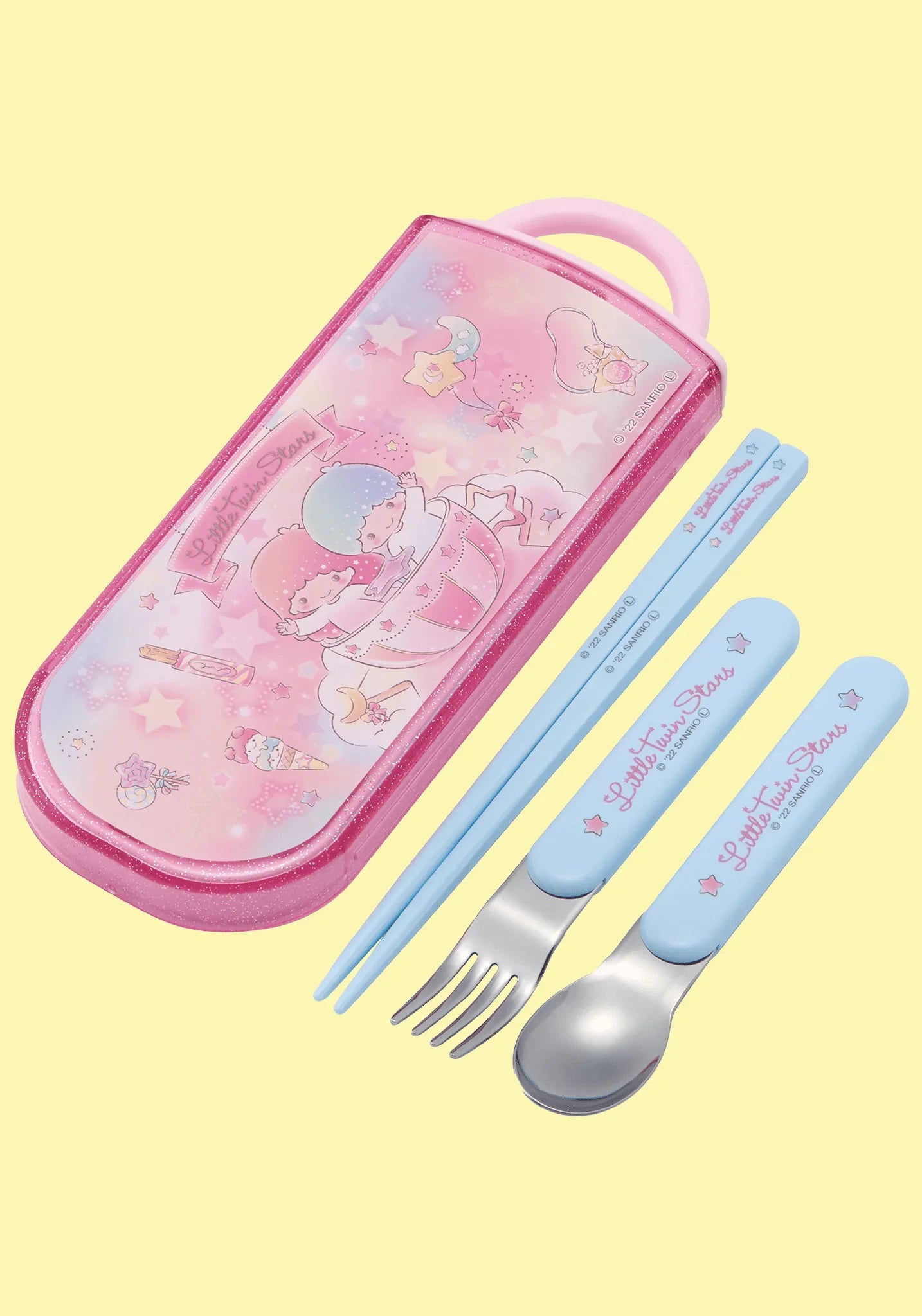 Utensil Set | Spoon/Fork/Chopsticks | Sanrio Kitchenware Skater