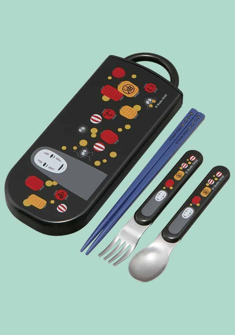 Utensil Set | Spoon/Fork/Chopsticks | Studio Ghibli Kitchenware Skater