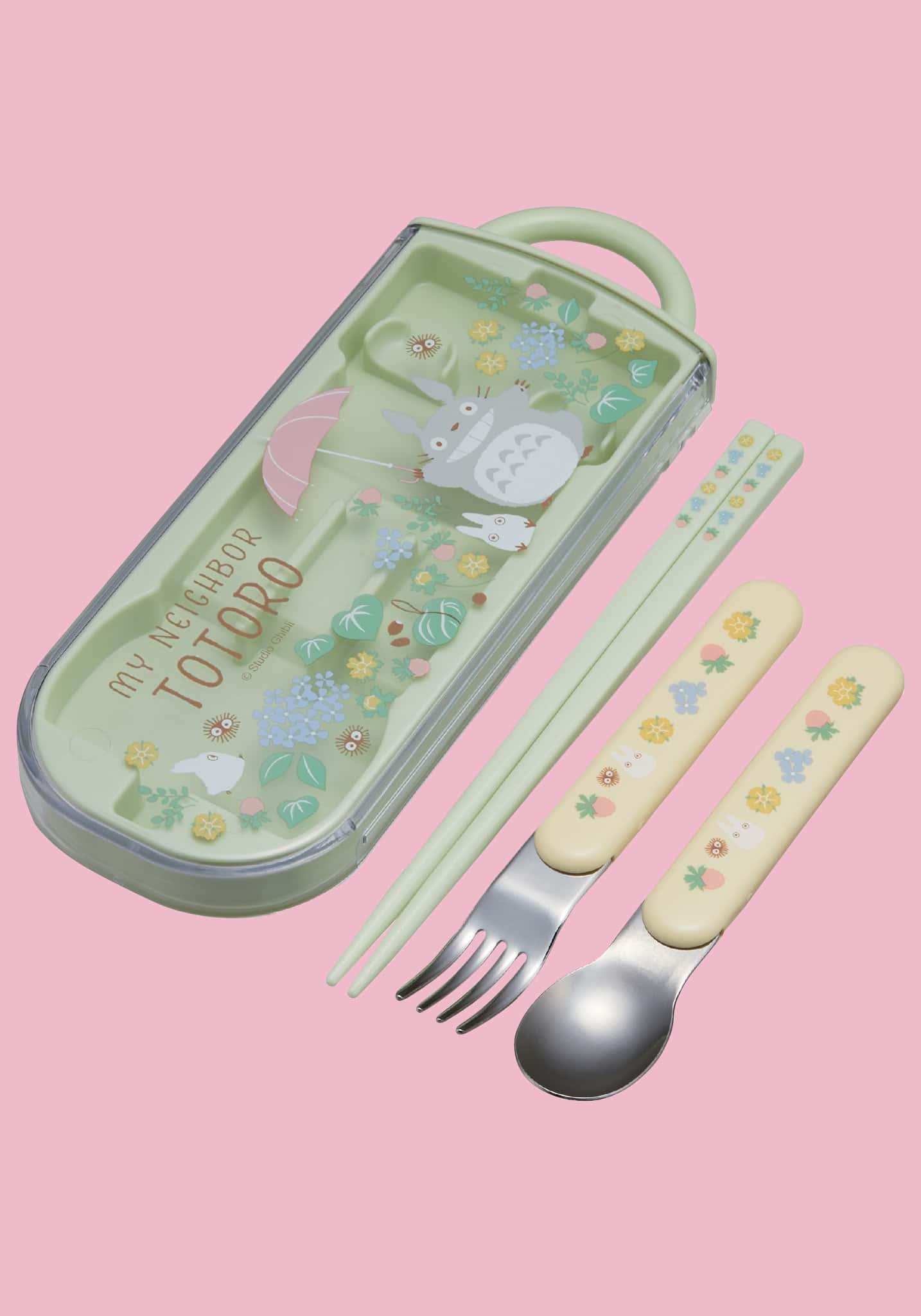 Utensil Set | Spoon/Fork/Chopsticks | Studio Ghibli Kitchenware Skater