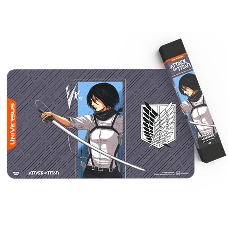 Playmat | Attack on Titan | Battle For Humanity: Mikasa | UVS Games