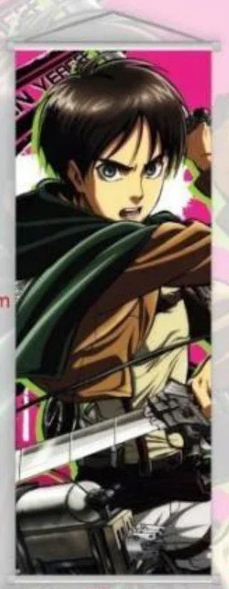 Wall Scroll | Attack on Titan | Eren Yeager - Anime Island CA