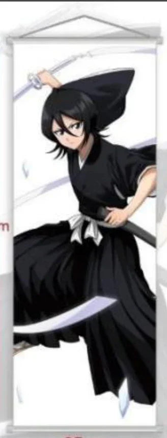 Wall Scroll | BLEACH | Rukia Kuchiki - Action Wall Scroll Anime Island CA