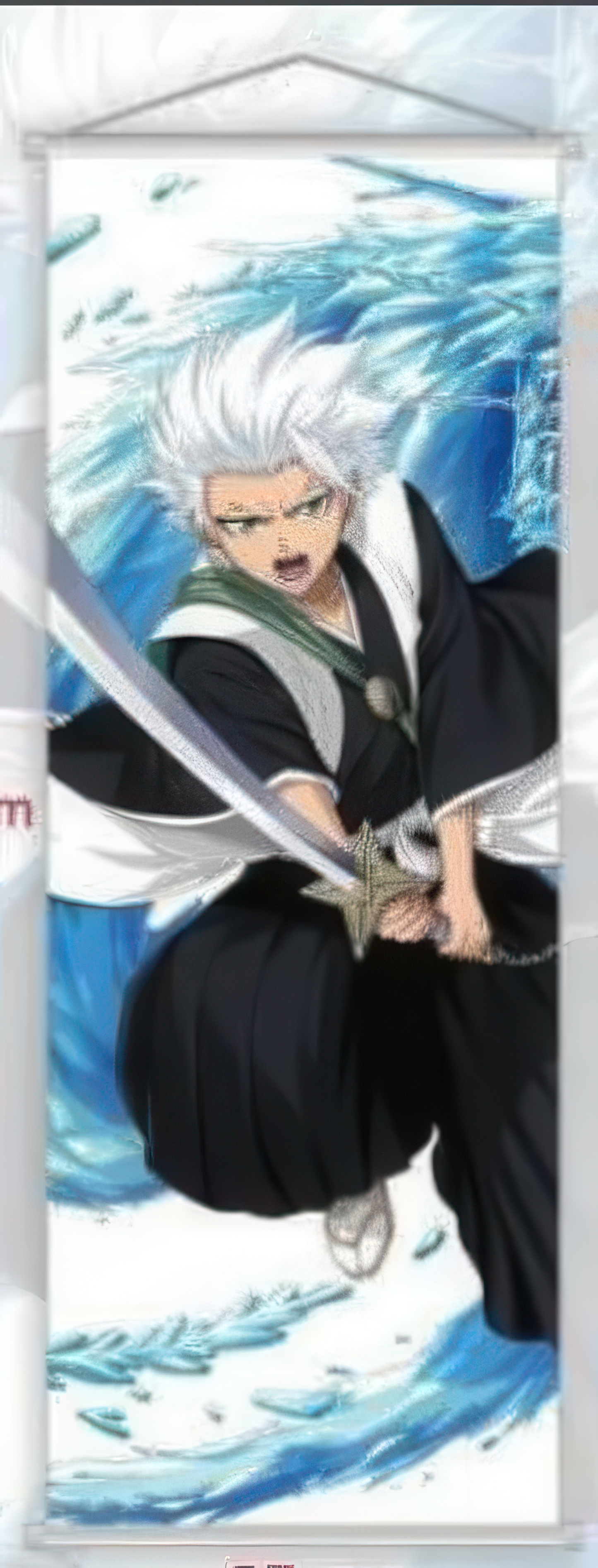 Wall Scroll | BLEACH | Toshiro Hitsugaya - Action