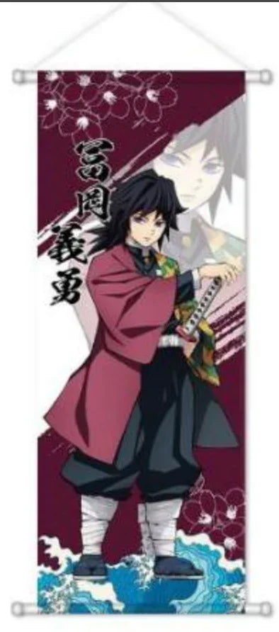 Wall Scroll | Demon Slayer: Kimetsu no Yaiba | Giyu Tomioka A Wall Scroll Anime Island CA