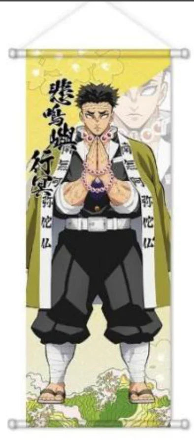 Wall Scroll | Demon Slayer: Kimetsu no Yaiba | Gyomei Himejima A - Anime Island CA