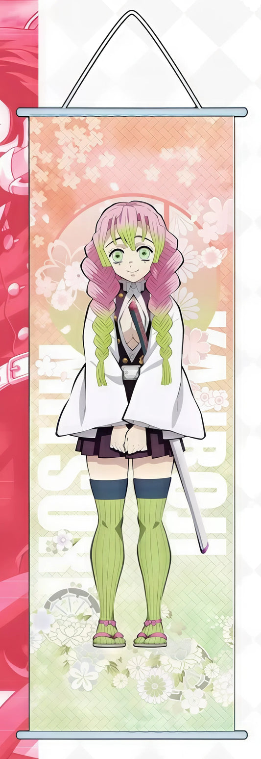 Wall Scroll | Demon Slayer: Kimetsu no Yaiba | Mitsuri Kanroji Wall Scroll Anime Island CA