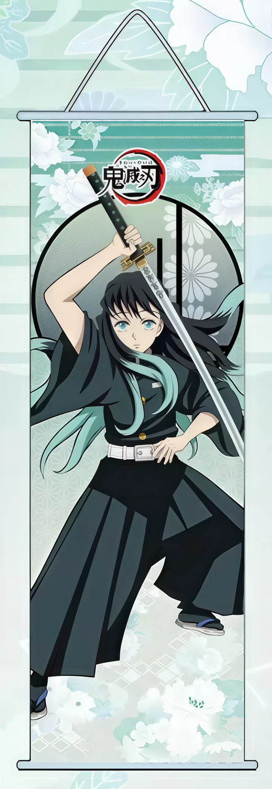 Wall Scroll | Demon Slayer: Kimetsu no Yaiba | Muichiro Tokito C Wall Scroll Anime Island CA