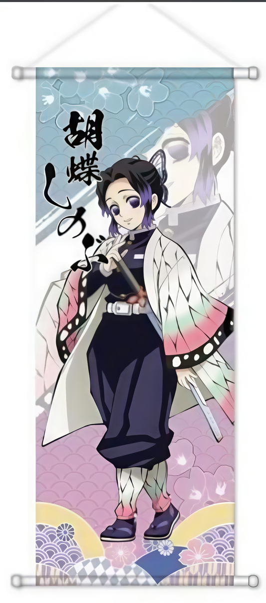 Wall Scroll | Demon Slayer: Kimetsu no Yaiba | Shinobu Kocho A