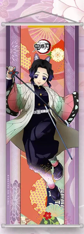 Wall Scroll | Demon Slayer: Kimetsu no Yaiba | Shinobu Kocho C Wall Scroll Anime Island CA