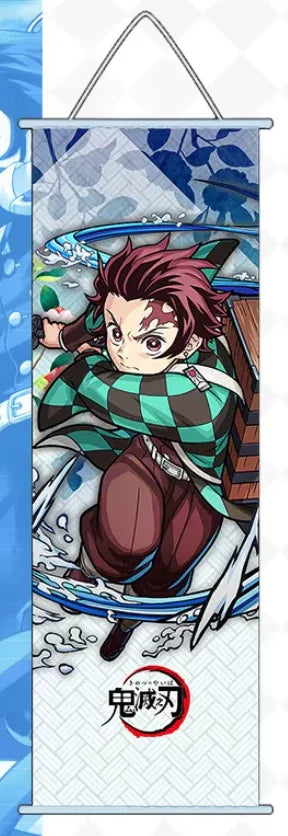 Wall Scroll | Demon Slayer: Kimetsu no Yaiba | Tanjiro Kamado 3 Wall Scroll Anime Island CA