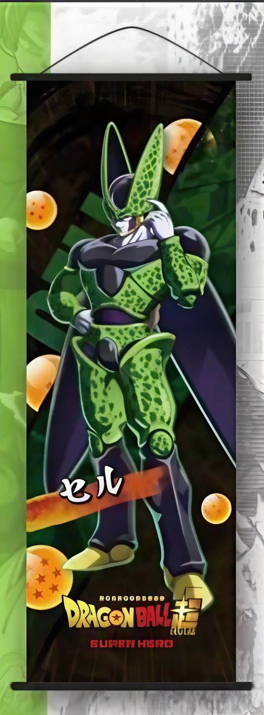 Wall Scroll | Dragon Ball | Cell