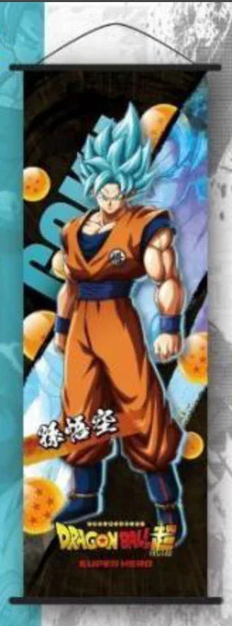 Wall Scroll | Dragon Ball | Goku (SSGSS) Wall Scroll Anime Island CA