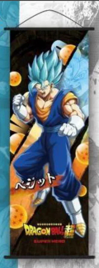 Wall Scroll | Dragon Ball | Vegito (SS Blue) Wall Scroll Anime Island CA