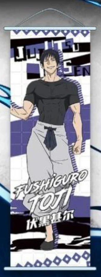 Wall Scroll | Jujutsu Kaisen | Toji Fushiguro Wall Scroll Anime Island CA
