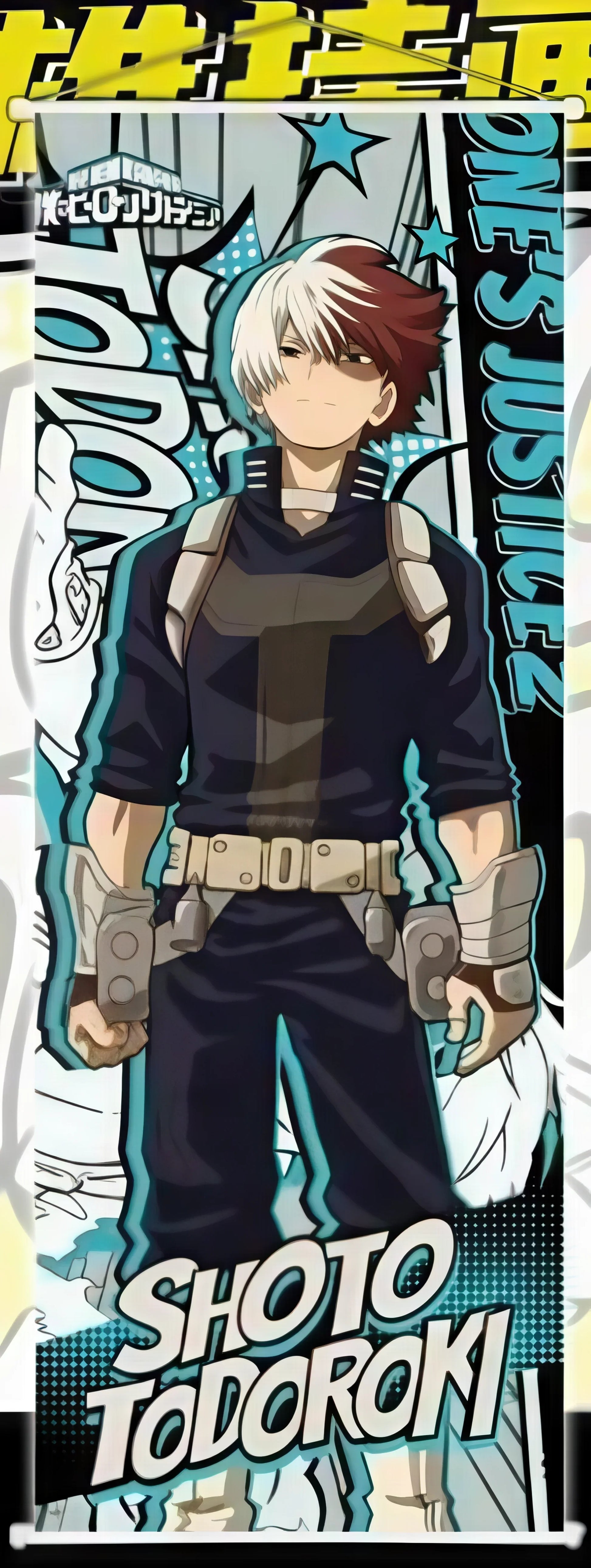 Wall Scroll | My Hero Academia | Shoto Todoroki Wall Scroll Anime Island CA