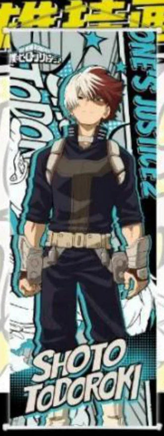 Wall Scroll | My Hero Academia | Shoto Todoroki Wall Scroll Anime Island CA