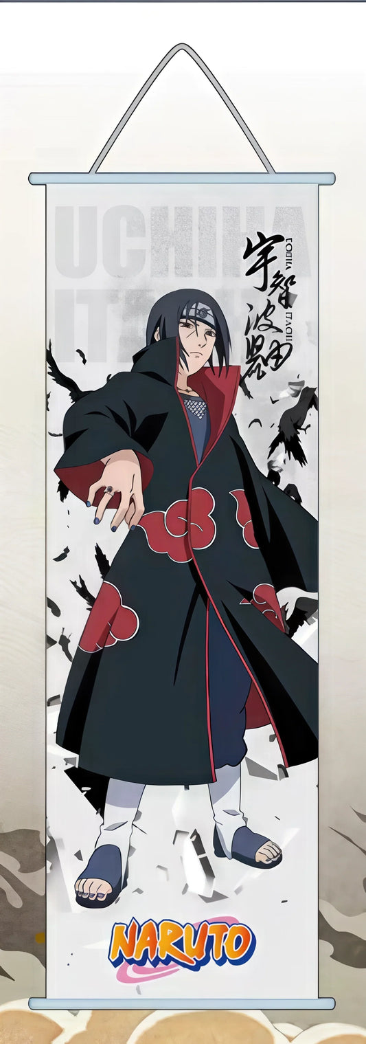 Wall Scroll | Naruto | Itachi Uchida Wall Scroll Anime Island CA