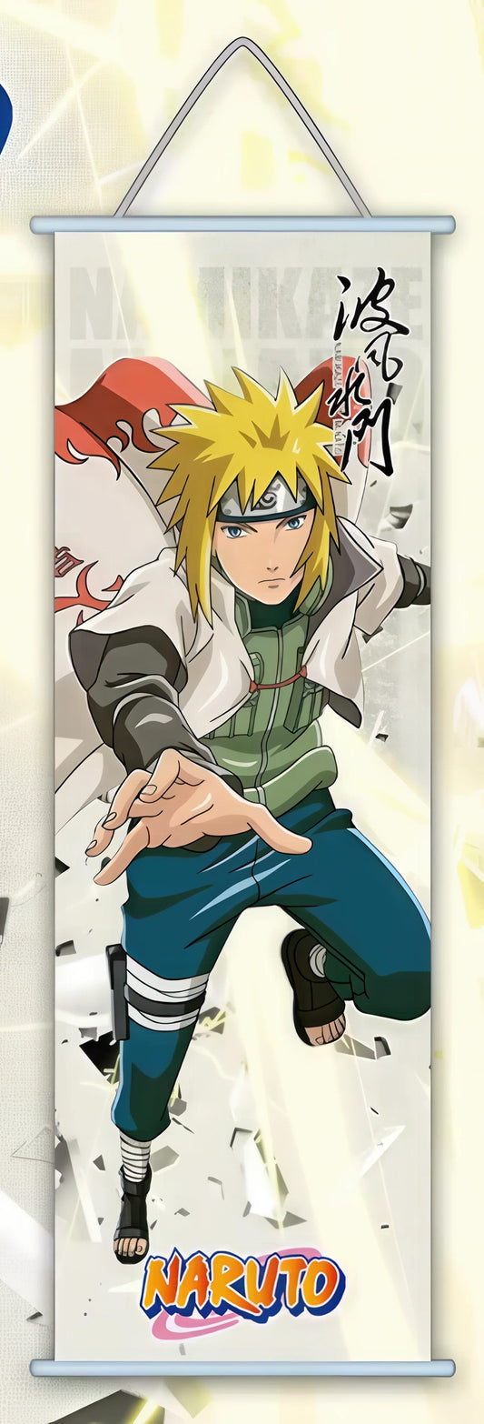 Wall Scroll | Naruto | Minato Namikaze Wall Scroll Anime Island CA