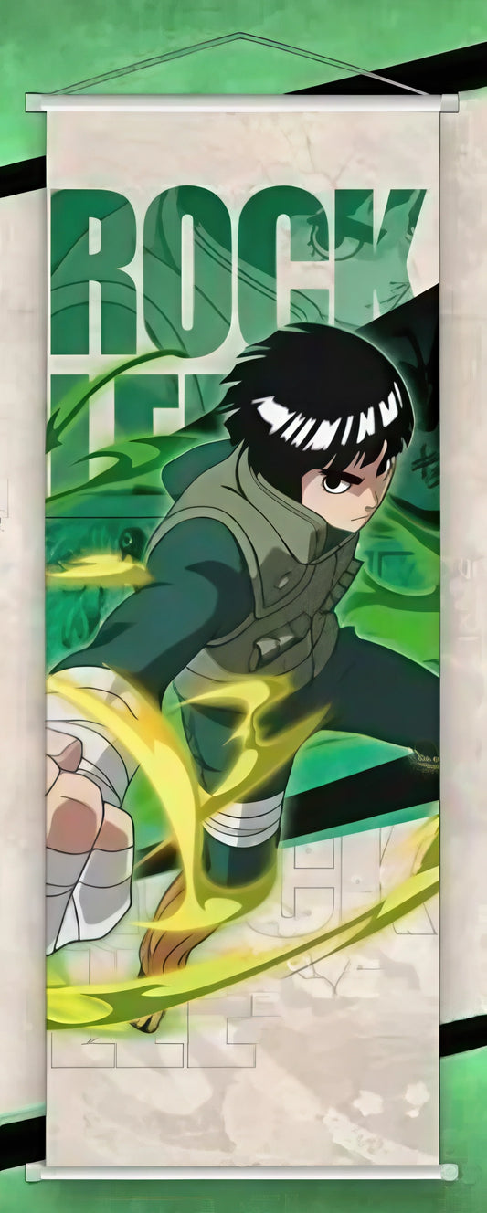 Wall Scroll | Naruto | Rock Lee Wall Scroll Anime Island CA